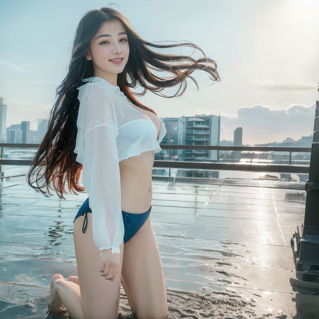 サンプル画像3:須田あい8th portrait Deep Summer(Ai Dolls Press) [d_292259]