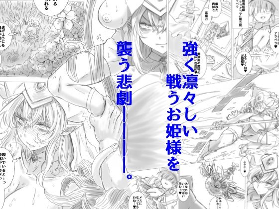 サンプル画像2:悲劇の戦姫(yama基地) [d_292886]