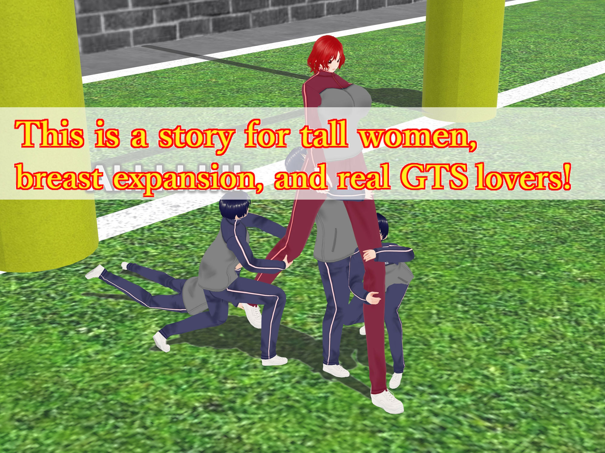 サンプル画像3:Outgrowing only girls， Overtake boys， Growth sound. Rugby Arc(女子成長クラブ) [d_294743]