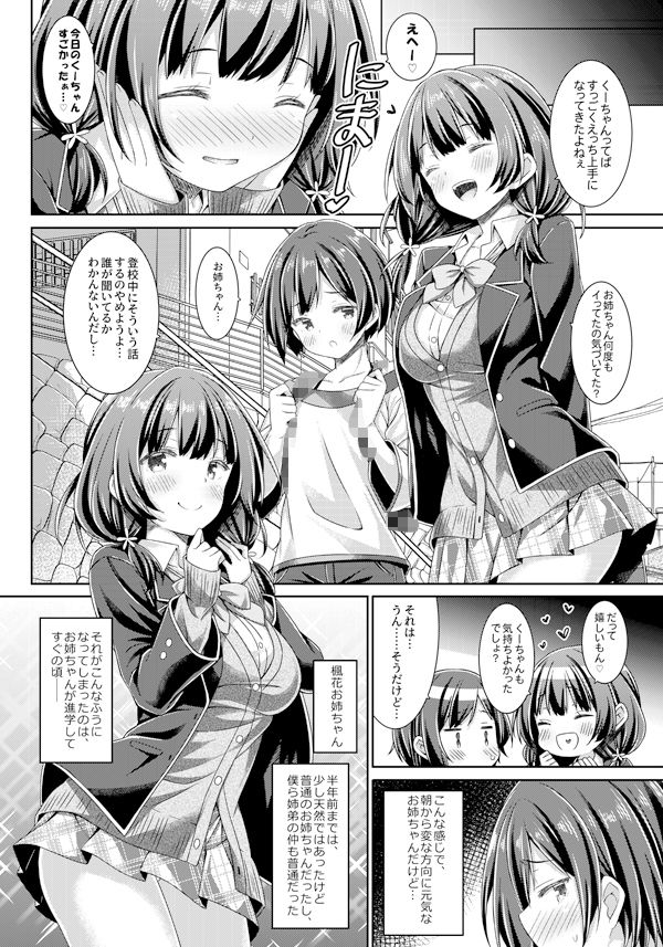 サンプル画像2:お姉ちゃんは弟とえっちしないと学校に行けない。(没後) [d_294841]