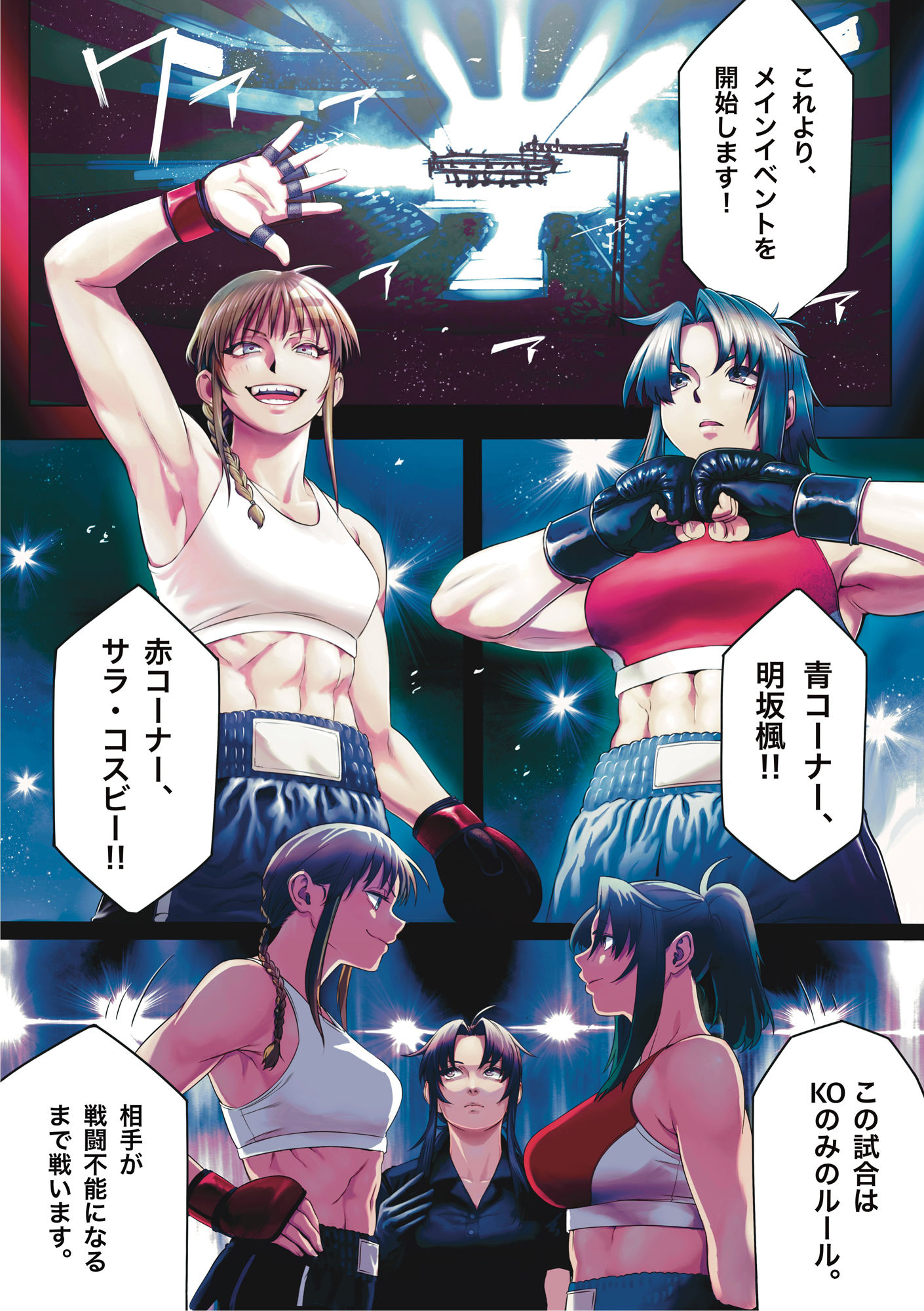 サンプル画像5:Fighting Extension1(Fighting Scene) [d_295101]