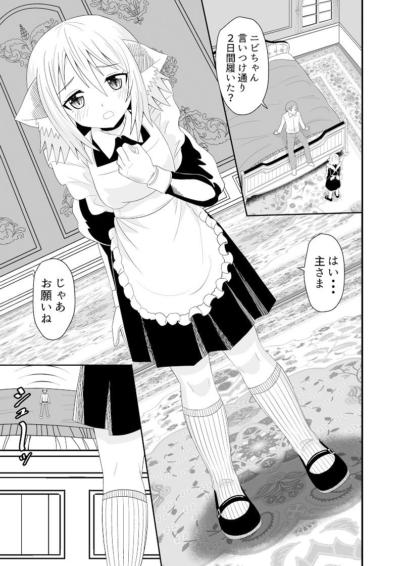 サンプル画像2:異世界メイド足フェチ物語5(アホ寺僧侶) [d_295237]