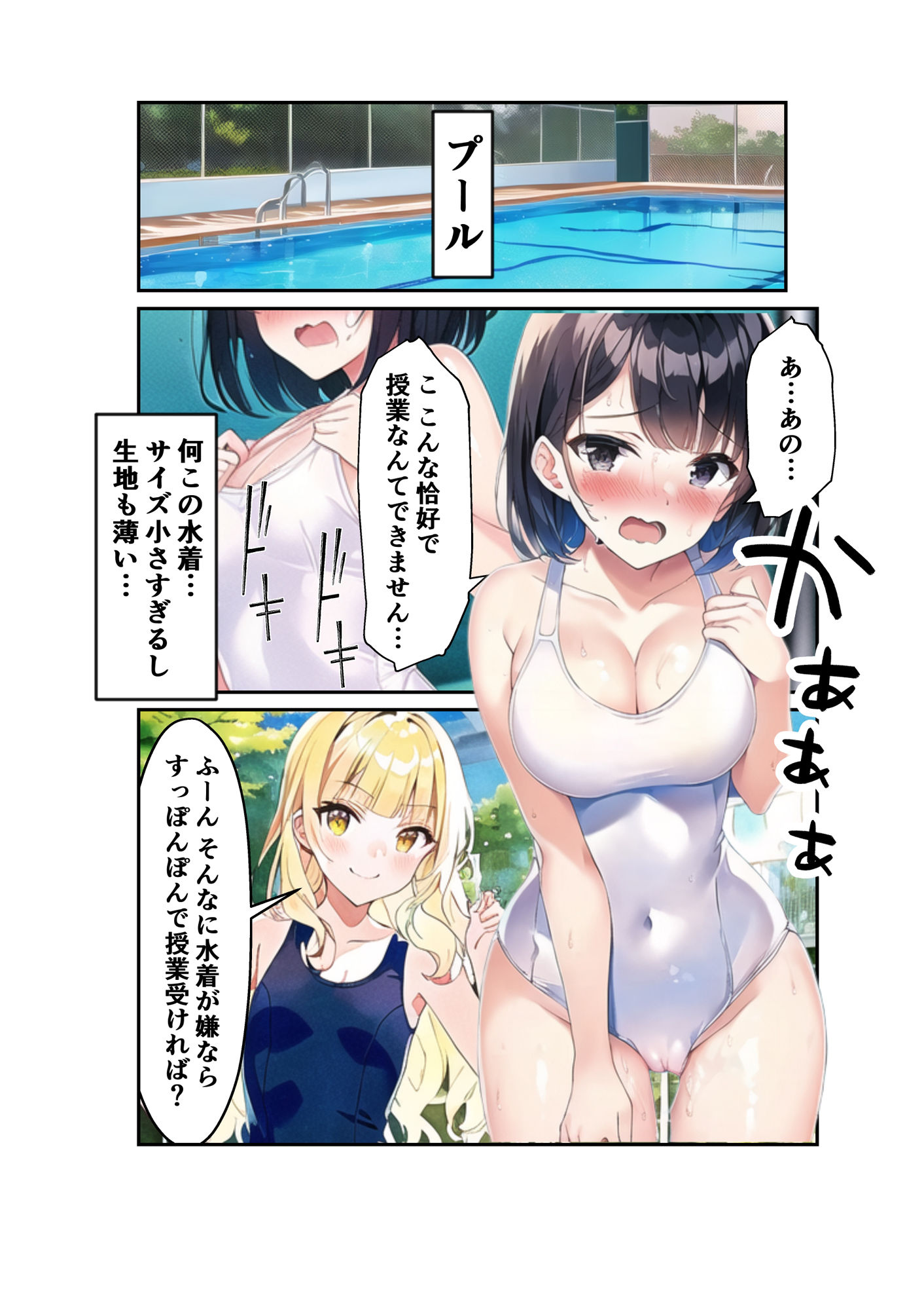 サンプル画像2:浅石来海の受難3(朝露まほし) [d_295261]