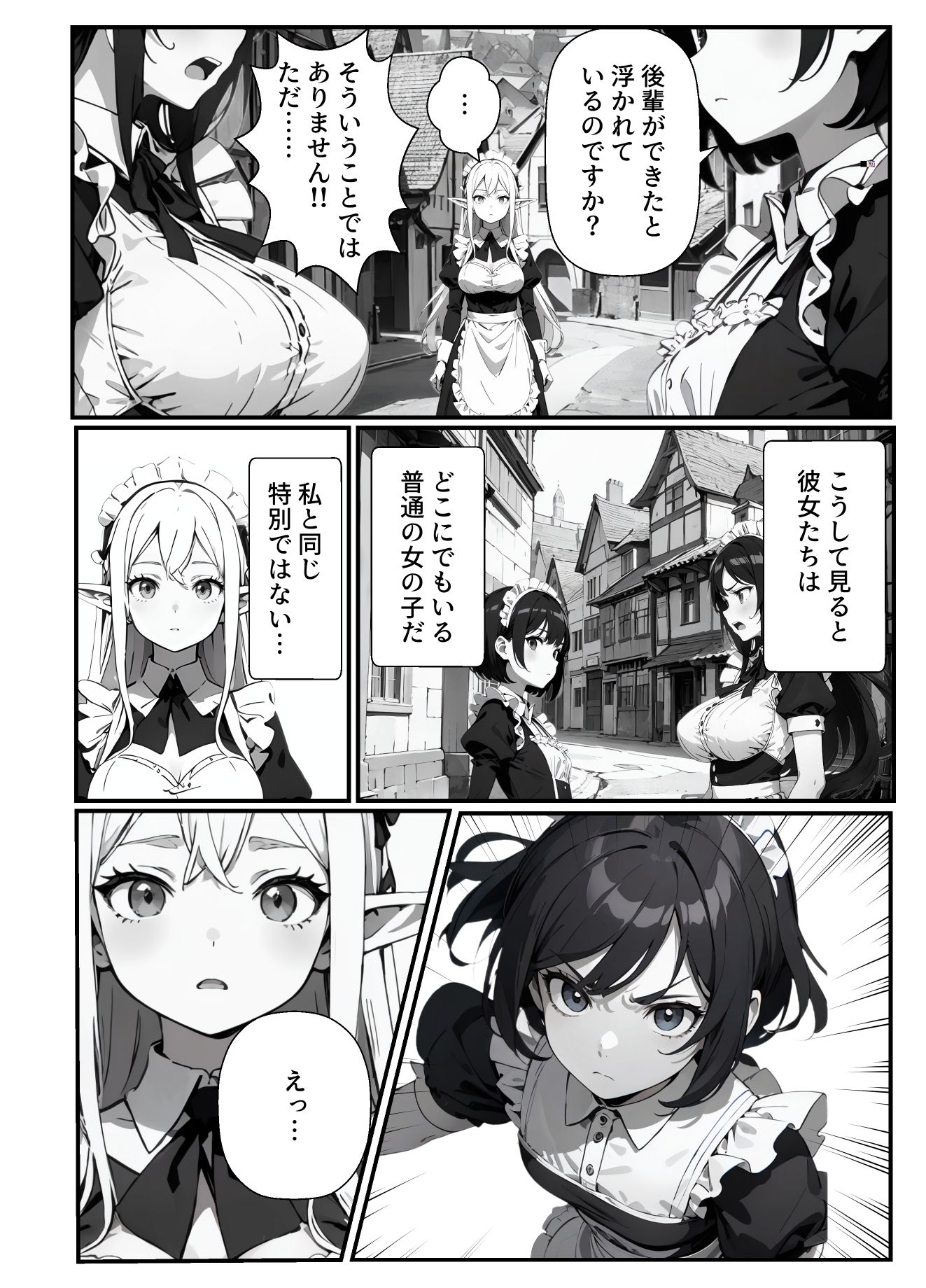 サンプル画像3:メイドさんとえっちな生活を送る話 「Living with a maid」(レミファドラ) [d_295423]