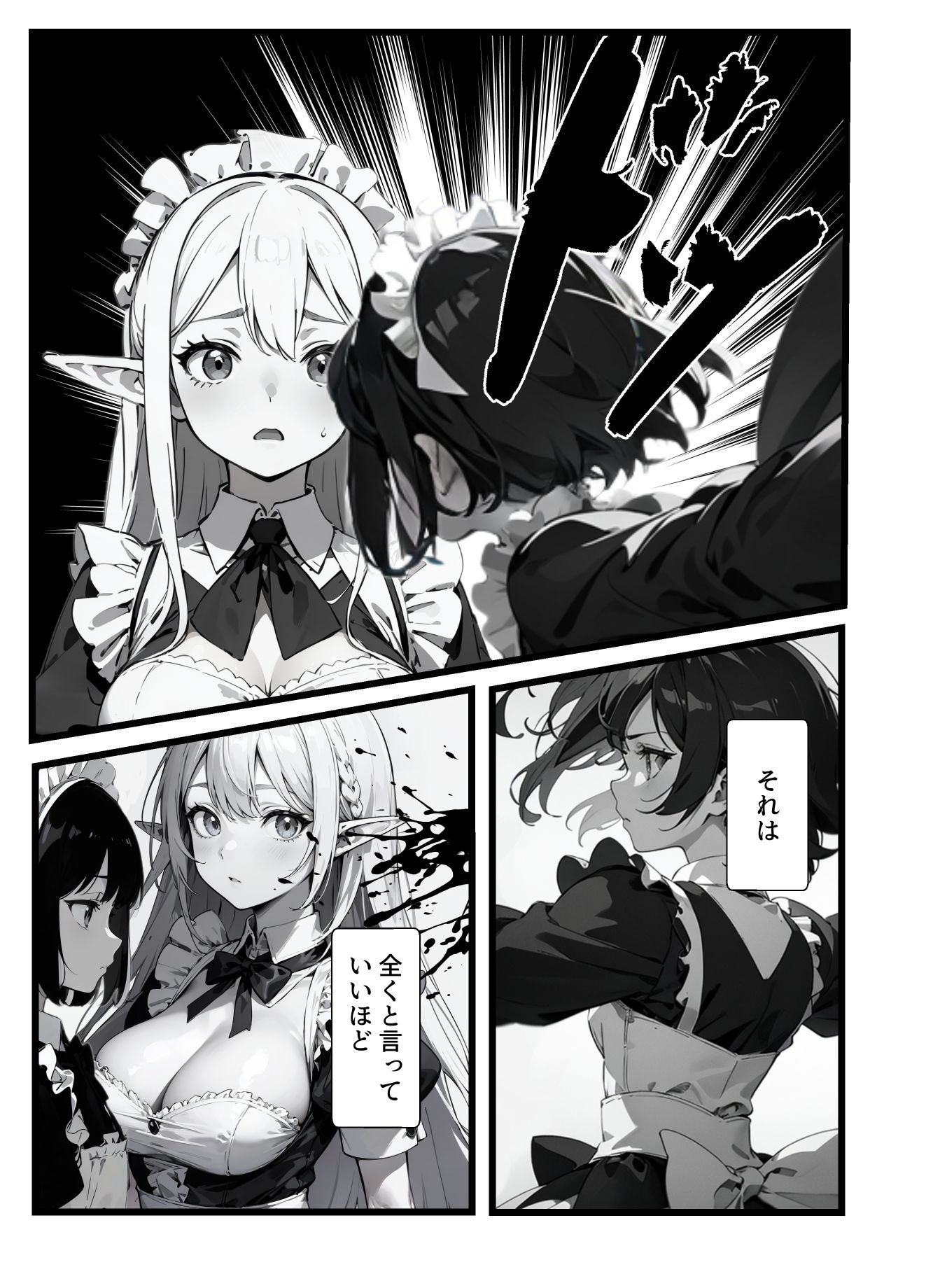 サンプル画像4:メイドさんとえっちな生活を送る話 「Living with a maid」(レミファドラ) [d_295423]