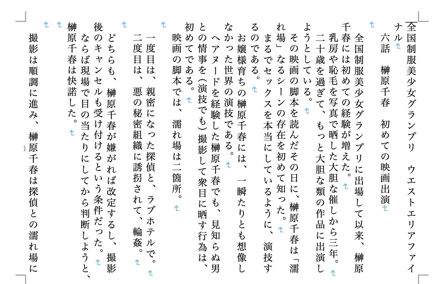 虹かけ誌 全国制服美少女グランプリ ウエストエリアファイナル