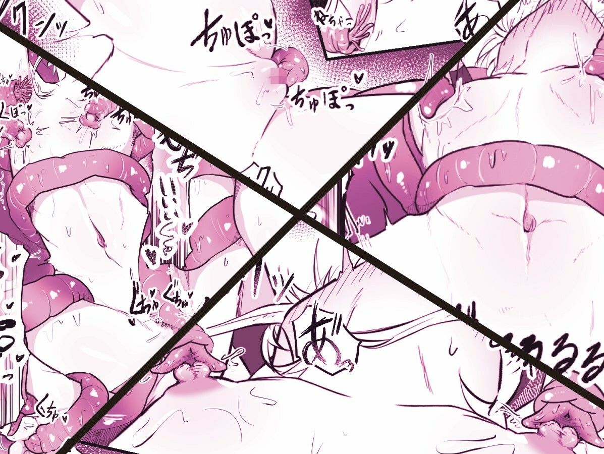 サンプル画像6:自業自得で触手に捕まった冒険者 無限クリイキ地獄と初めての乳首イキ(お化けの林檎屋さん) [d_295935]