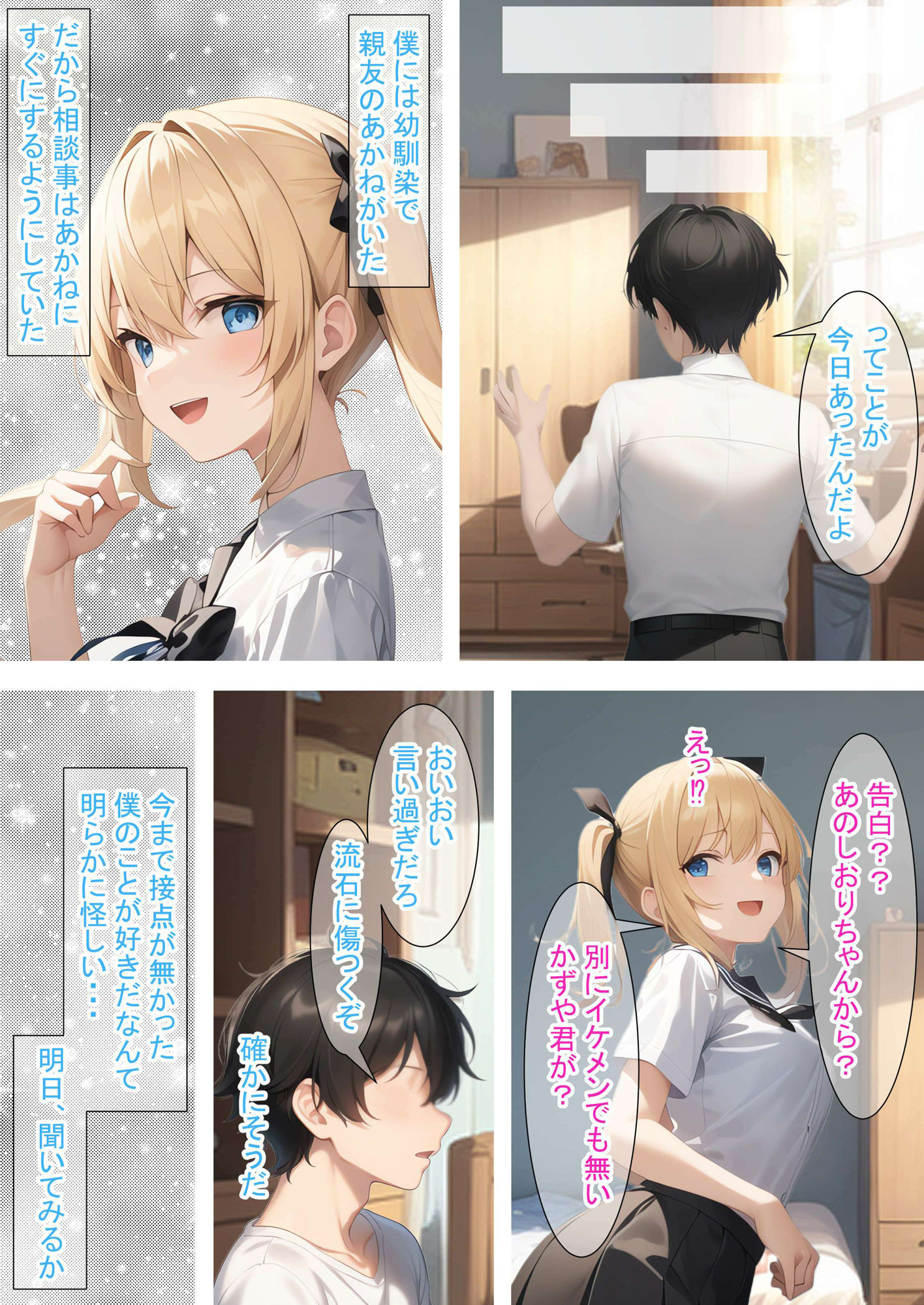 サンプル画像2:先すきっ！（金）〜ループするHな日常（前編）〜(つくねちゃん) [d_296476]