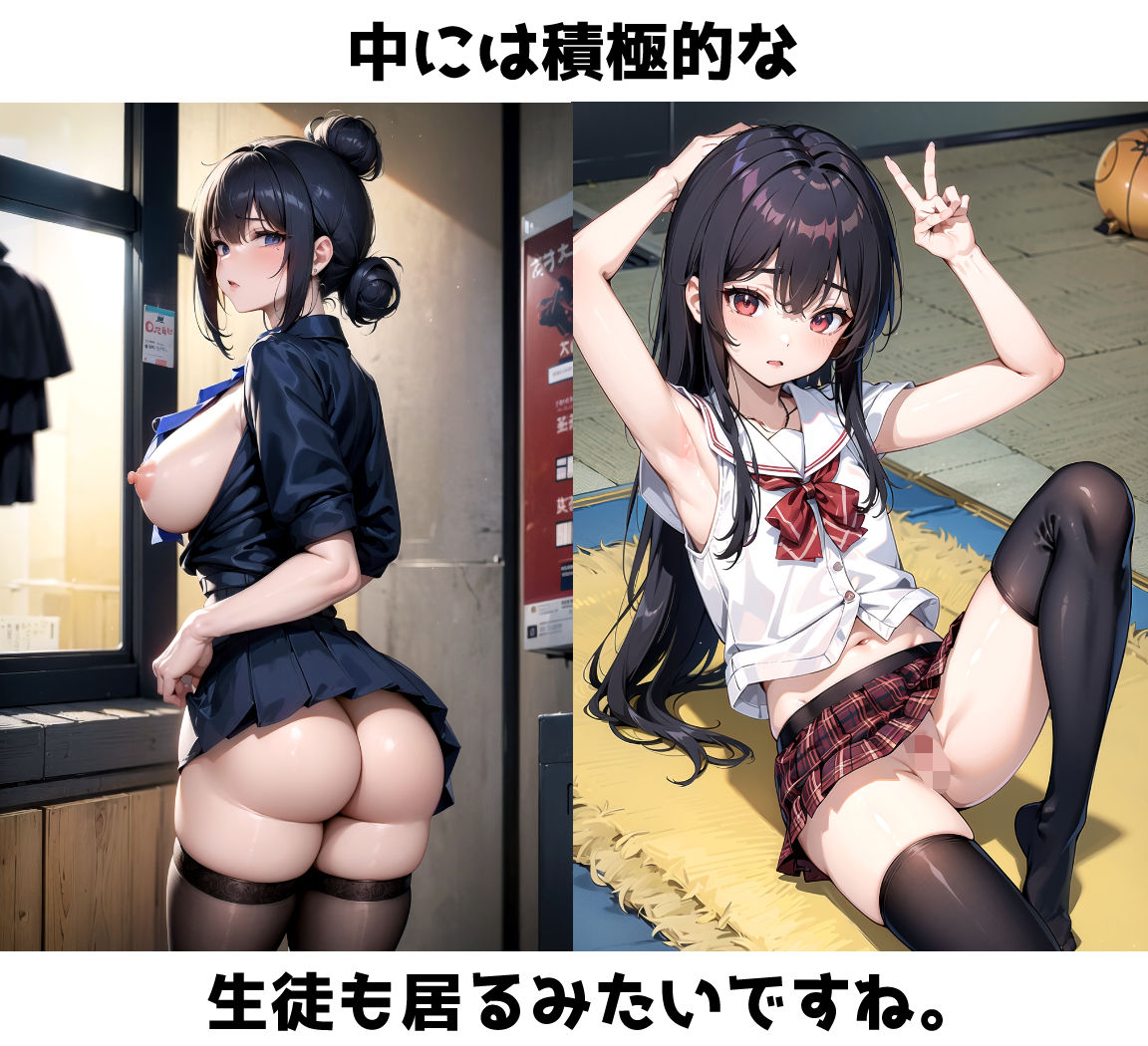 サンプル画像5:【野外露出】制服姿のエッチな撮影会を開催中？！(kawaii創造) [d_296918]