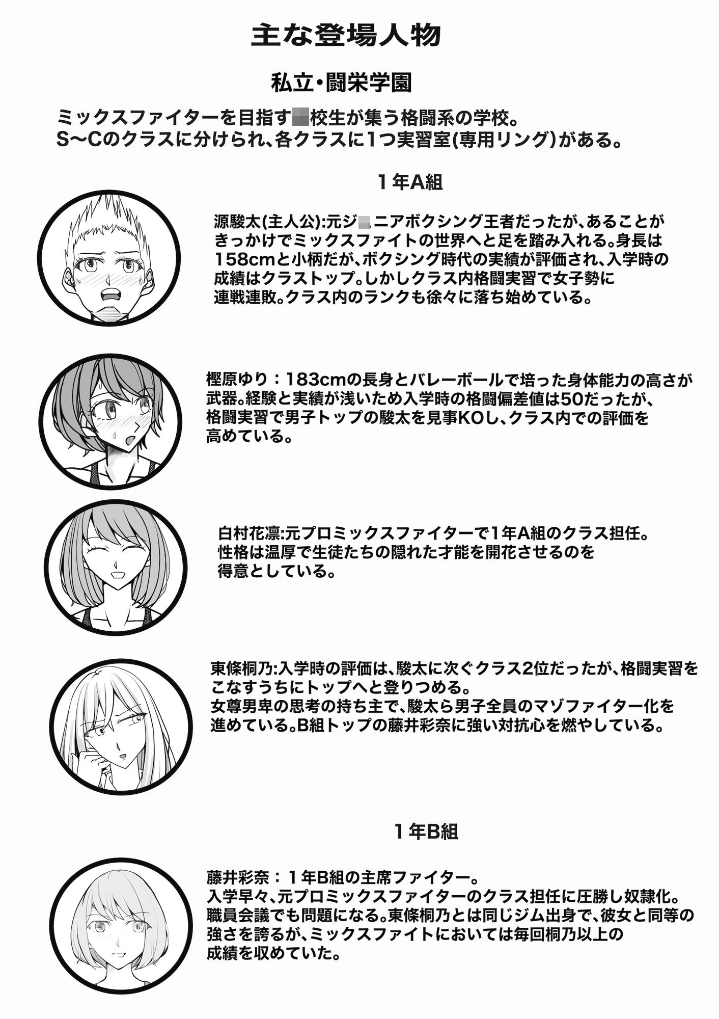 サンプル画像1:M-ファイトスクール3〜屈辱の対抗戦〜(ジュン) [d_298017]