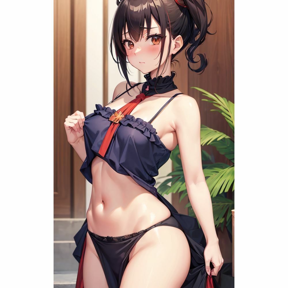 サンプル画像5:【誘惑】ちっぱい学園(美AI女子) [d_298348]