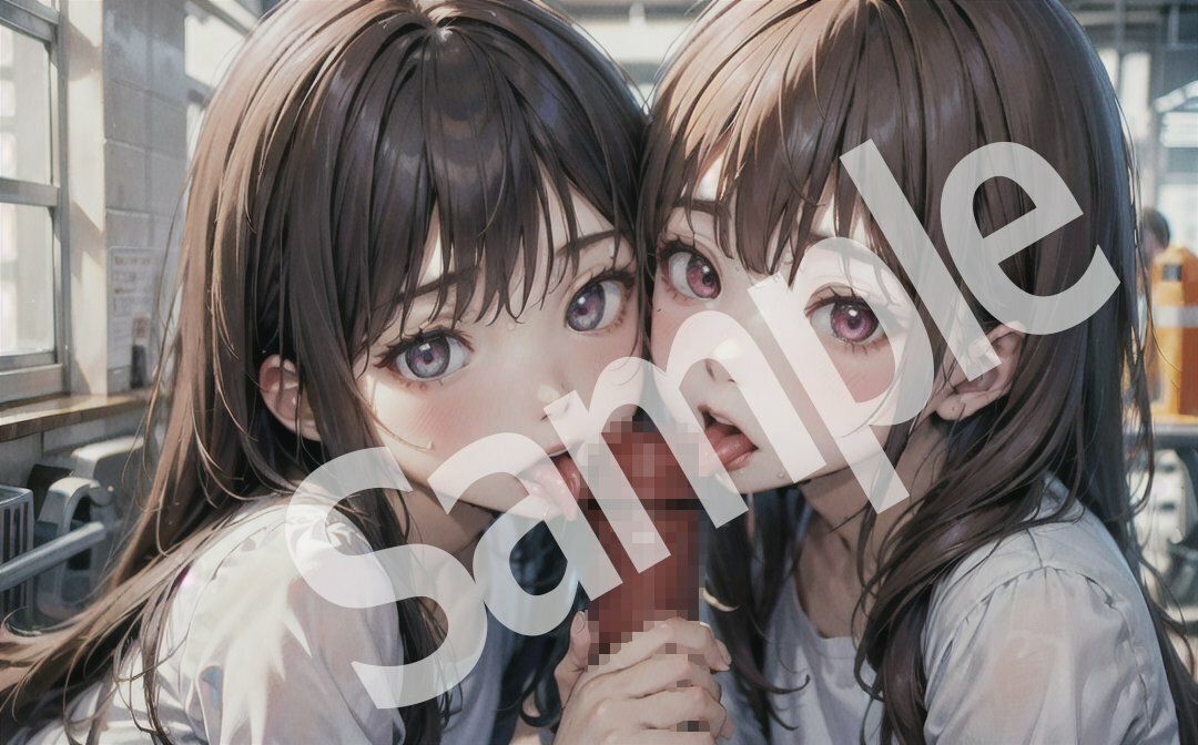 サンプル画像4:放課後 JK 制服ハーレム(AI milkpie) [d_298384]