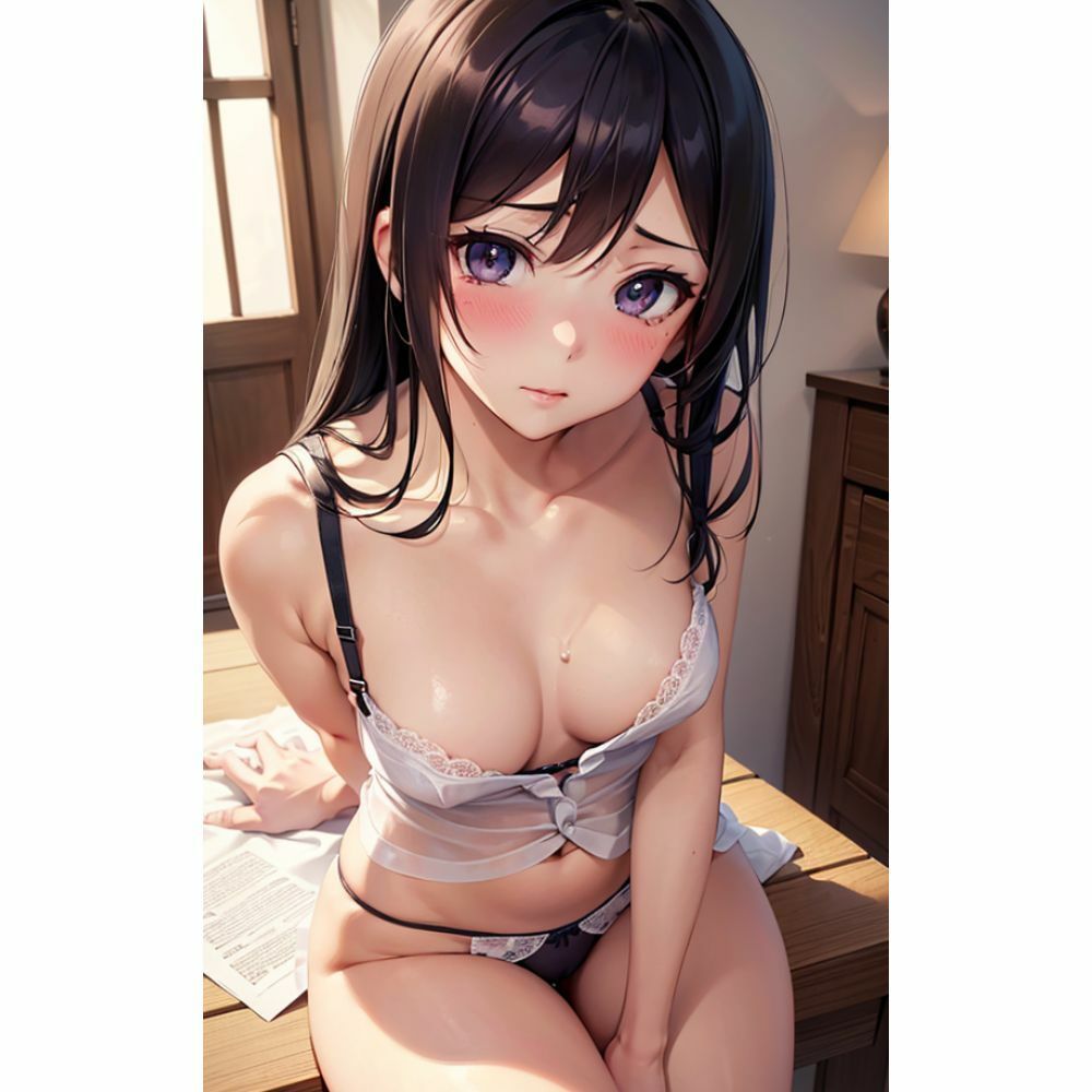 サンプル画像1:【誘惑】ちっぱい学園 part2(美AI女子) [d_298617]