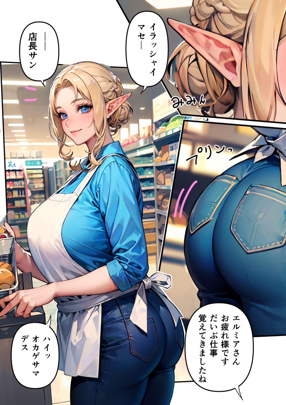 サンプル画像5:異世界転移してきた人妻エルフをntMTR(再帰憧) [d_299534]