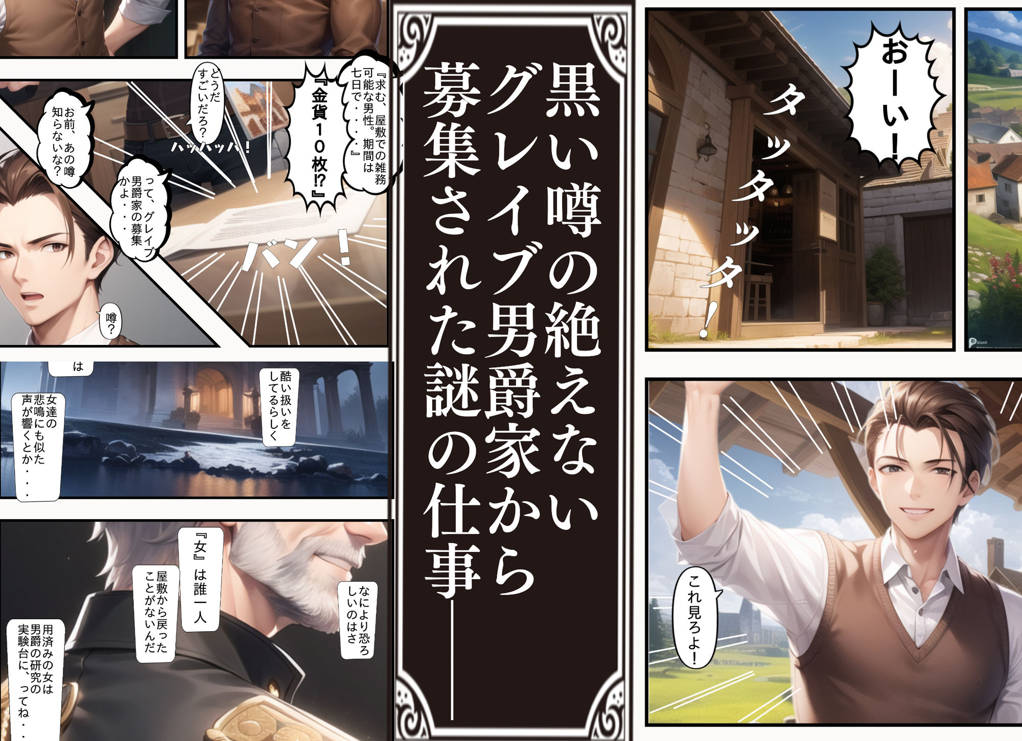 サンプル画像6:仕事内容は女体化でした〜仕事と騙されメス堕ちした男〜(AIでも愛はある) [d_300213]