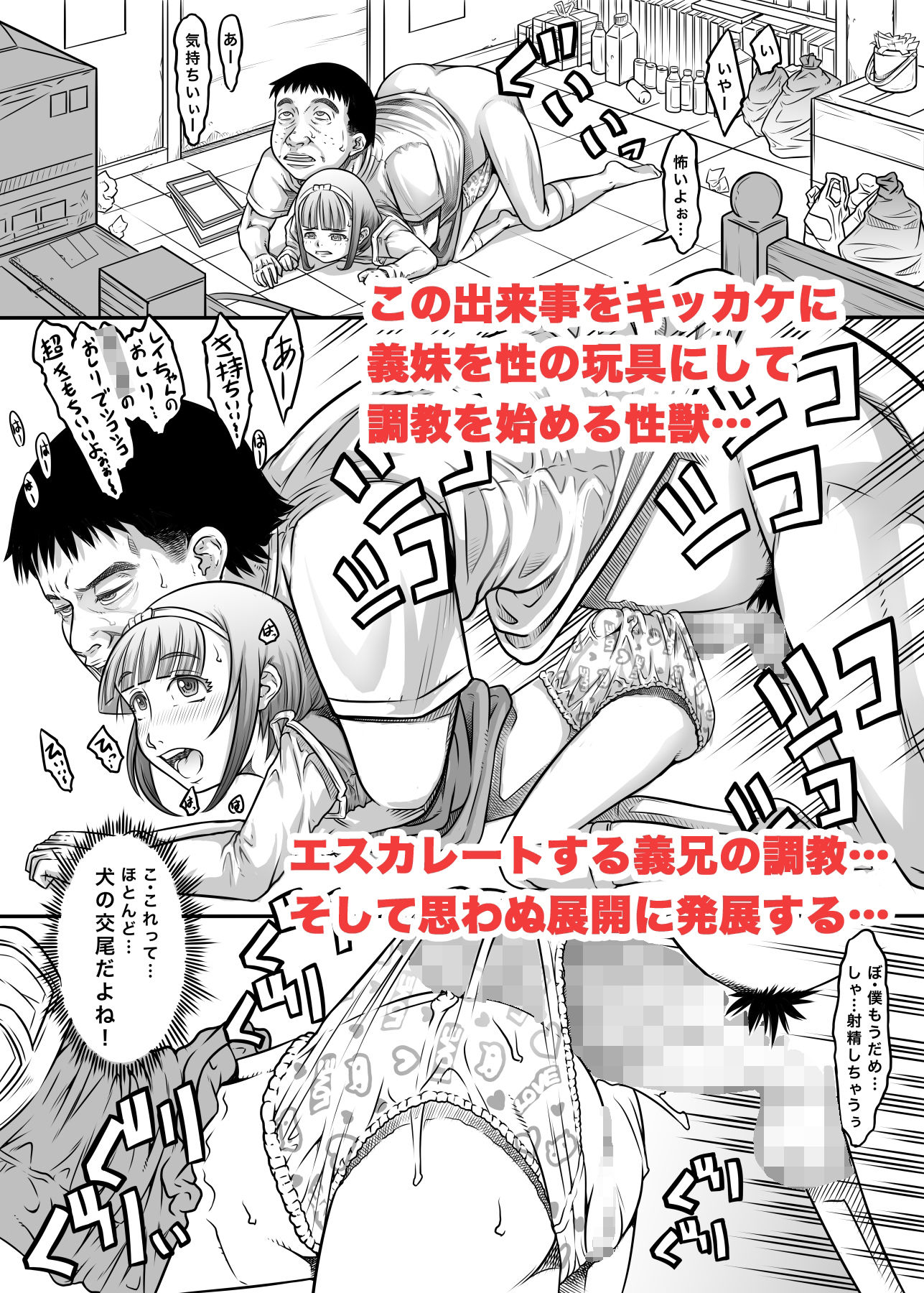 サンプル画像6:新しくできた義兄が性獣だった件(めいど党) [d_300712]