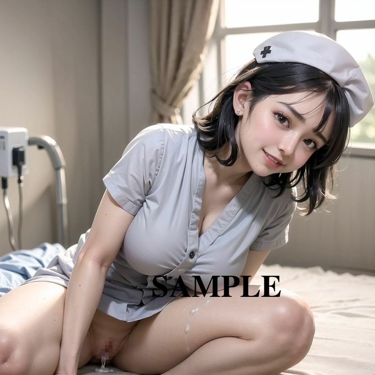 サンプル画像3:病院でえっち！ 巨乳痴女ナースがいる病棟 シリーズ4(プリキュン) [d_300802]