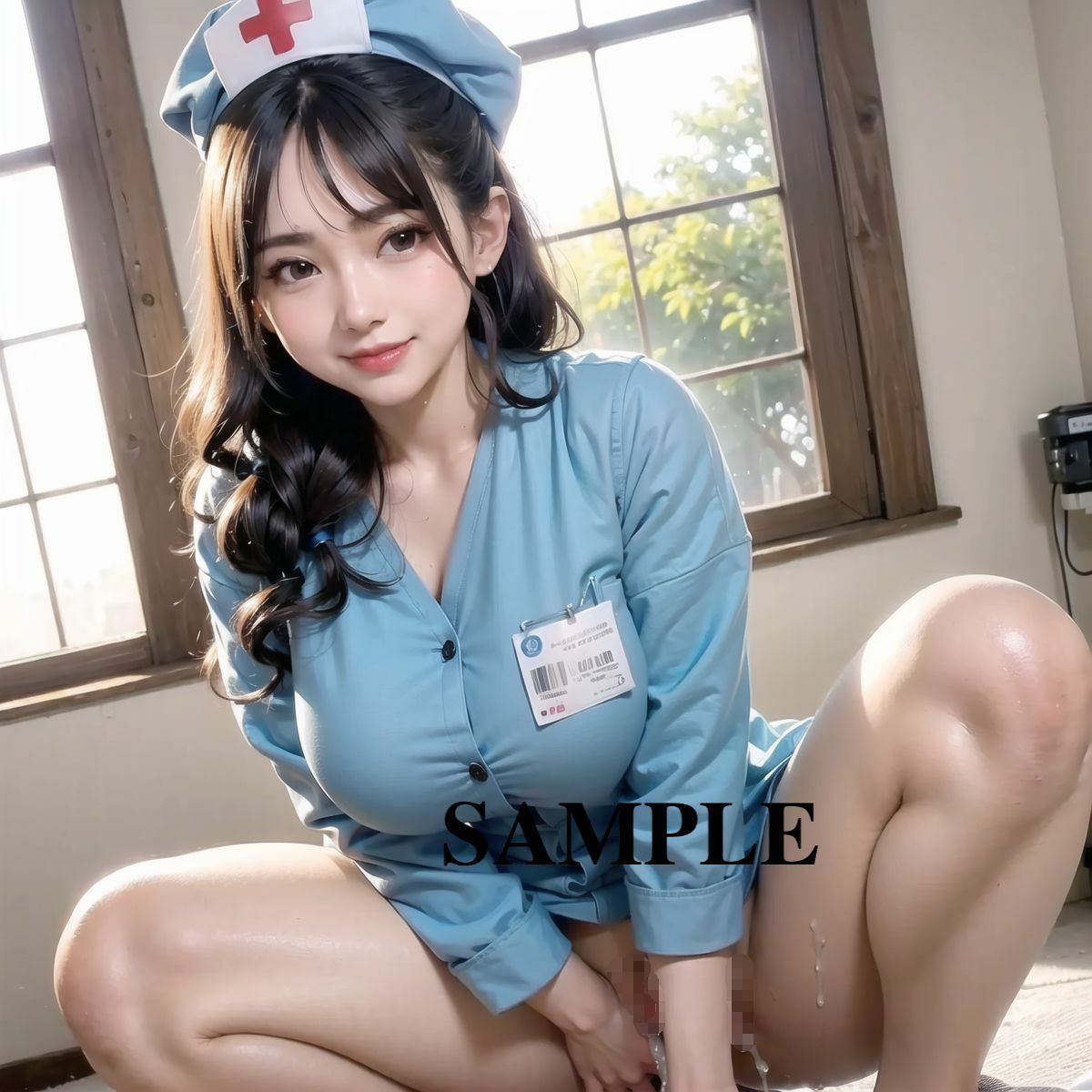 サンプル画像6:病院でえっち！ 巨乳痴女ナースがいる病棟 シリーズ4(プリキュン) [d_300802]