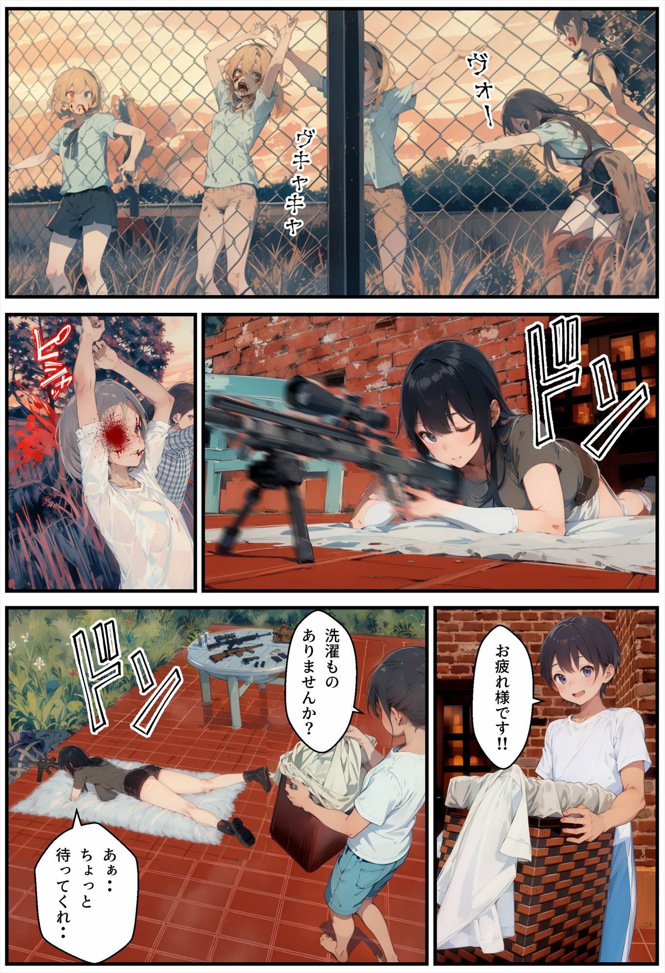 終末世界で性欲処理係に任命された話のサンプル画像 6