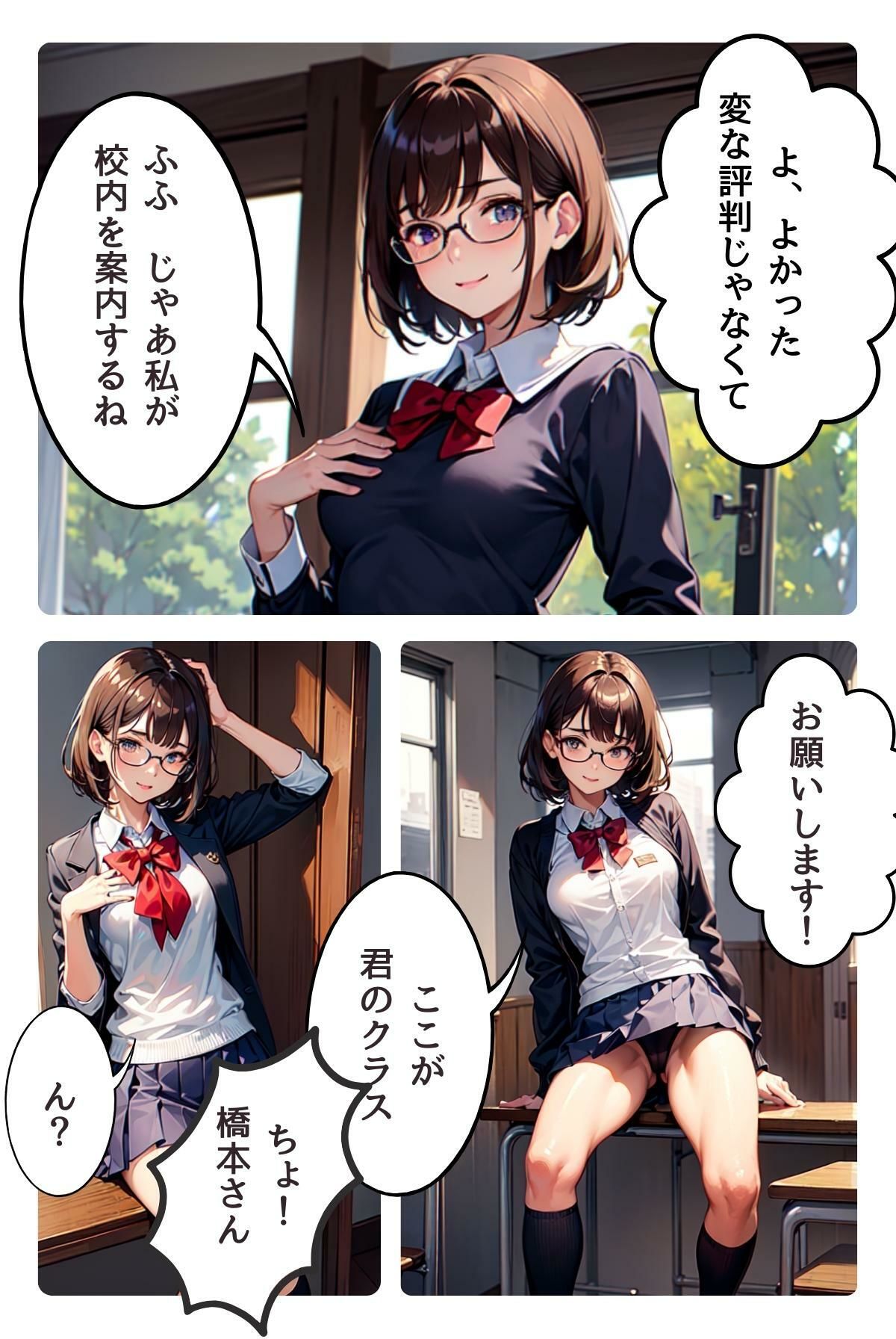 サンプル画像4:私立聖フィラティオ学園へようこそ コミックオールカラー分冊版vol.1(美麗企画) [d_302496]