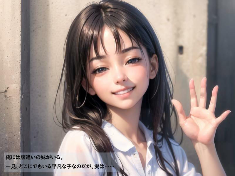 サンプル画像1:兄と妹の近親相姦日記(はちみつスタジオ) [d_302584]