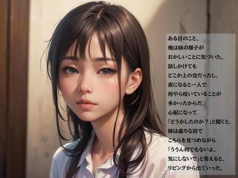 サンプル画像2:兄と妹の近親相姦日記(はちみつスタジオ) [d_302584]