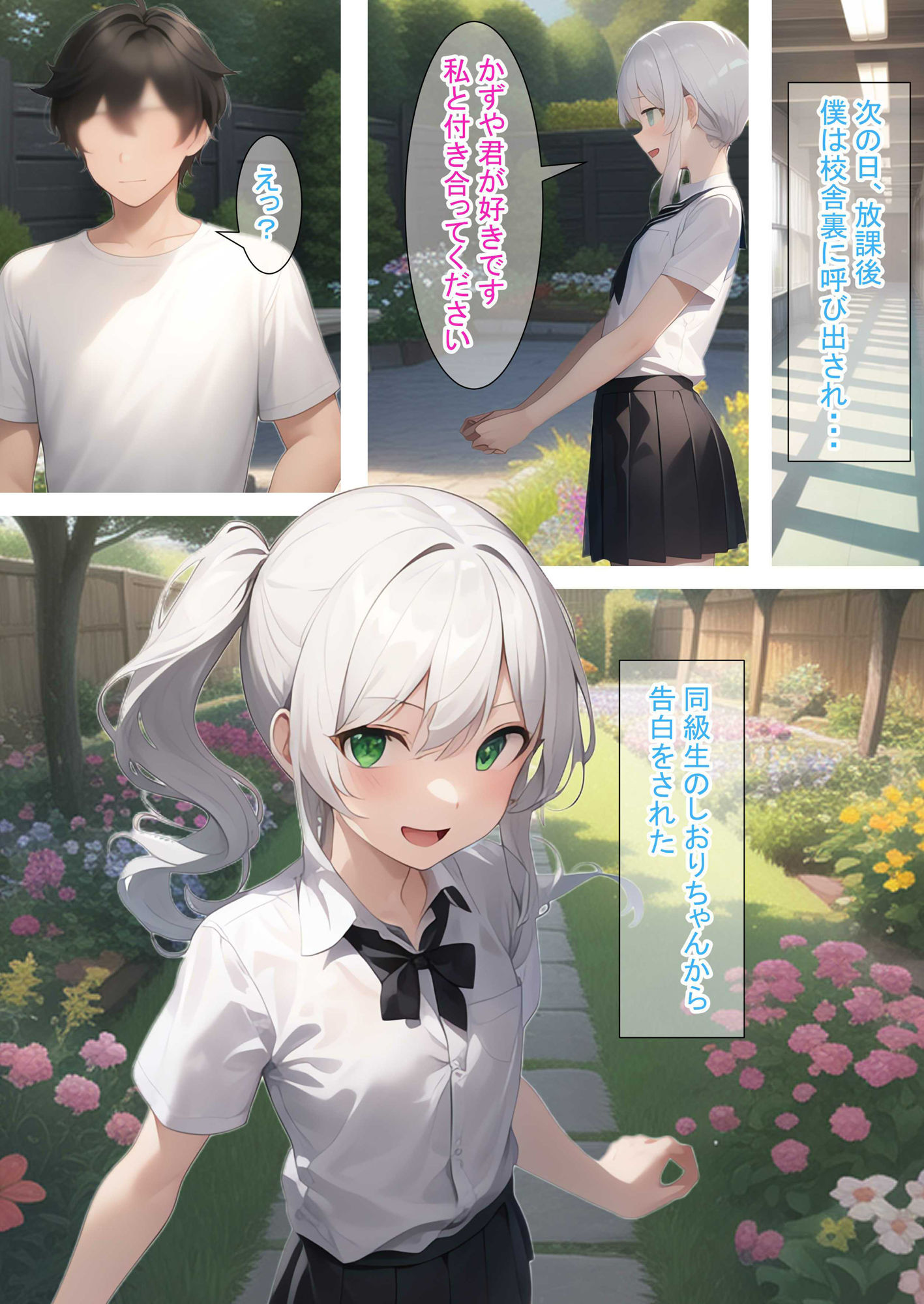 サンプル画像1:先スキ！（白）〜ループするHな日常（後編）〜(つくねちゃん) [d_302998]