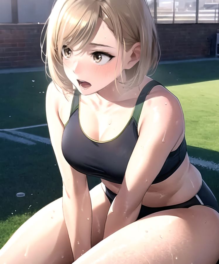 サンプル画像1:陸上少女 弓達遥花 〜三人目の女神〜(ミックス ステーション) [d_303632]