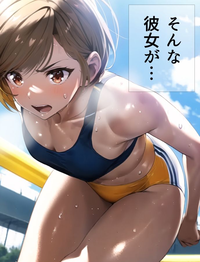 サンプル画像4:陸上少女 弓達遥花 〜三人目の女神〜(ミックス ステーション) [d_303632]