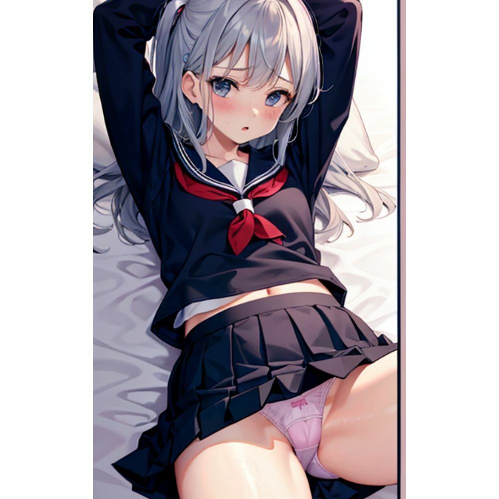 サンプル画像4:女子●生のおぱんちゅ(愛AI) [d_304100]