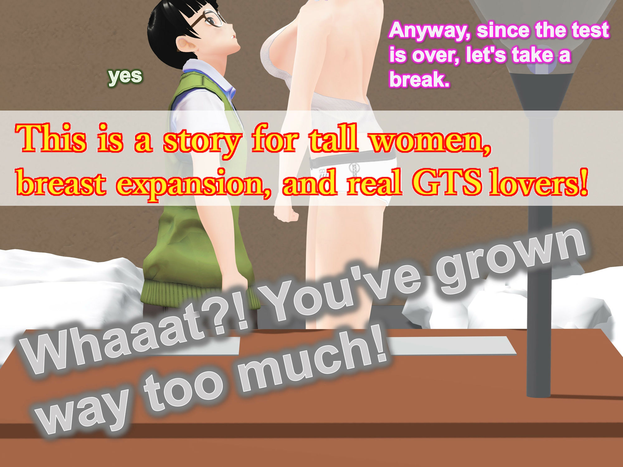 サンプル画像3:Outgrowing only girls， Overtake boys， Growth sound. Home tutor Arc(女子成長クラブ) [d_304426]