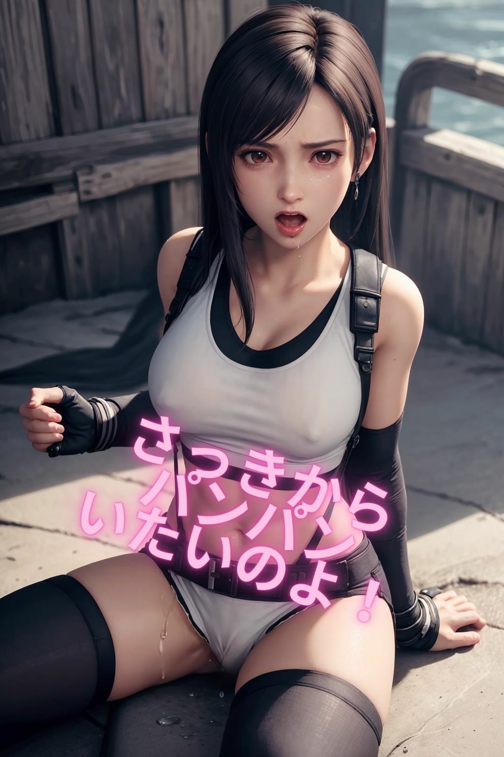 サンプル画像1:美少女コスプレイヤーとのオフパコ写真集【FFティフ◯エッチ編】(アイのアトリエ) [d_305214]