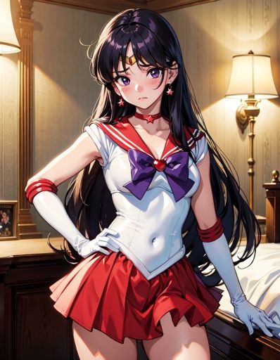 サンプル画像1:膣出ししてくれませんか？-セーラーマーズ（火野レイ）-(Mr.Eの研究室) [d_305324]