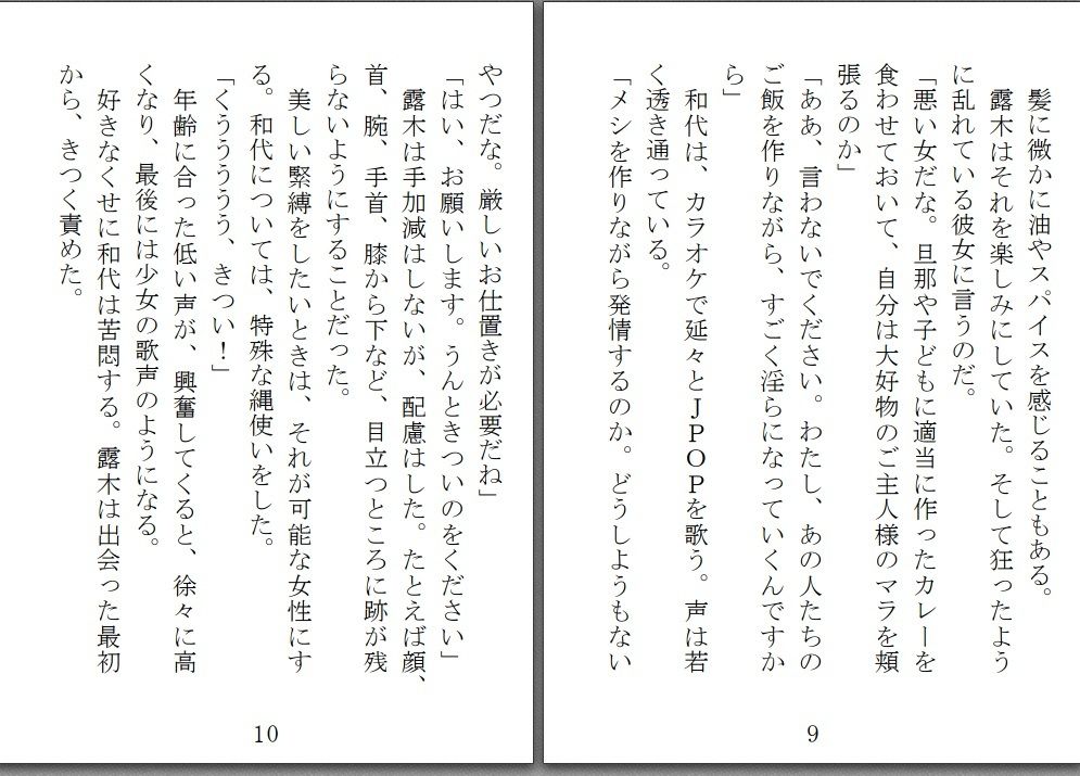 サンプル画像2:日曜日の奴●たち/変態ですみません(荒縄工房) [d_305715]