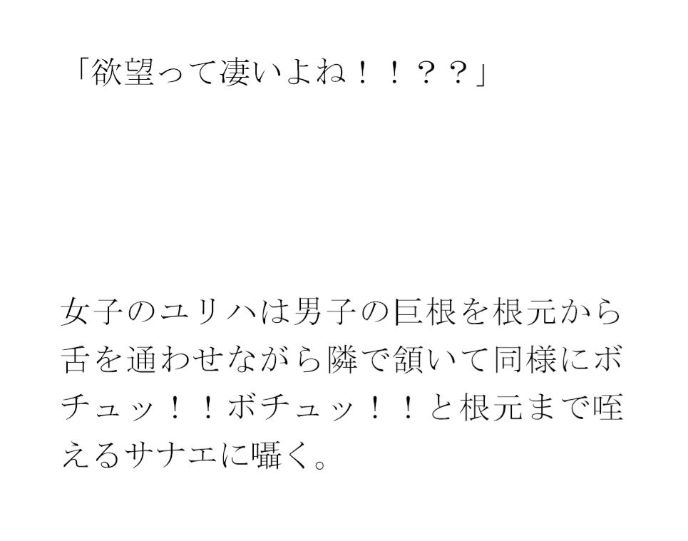 サンプル画像4:長い峠の麓（ふもと）の街の一階男女広間乱交パーティー(逢瀬のひび) [d_306056]