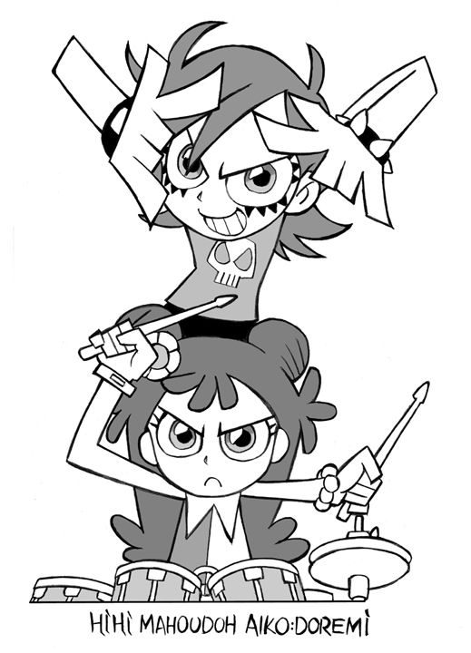 サンプル画像2:Hi HI Mahoudoh Aiko Doremi(union of the snake) [d_306690]