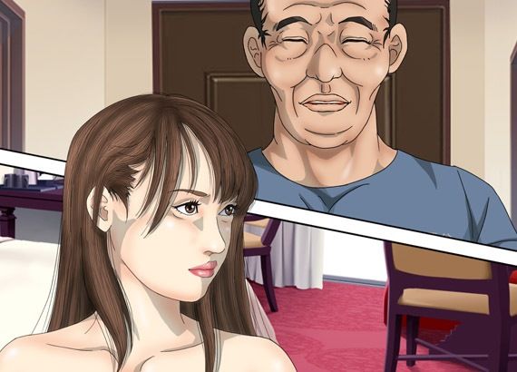 サンプル画像1:拉致2！おじさんたちに拉致られてライト寝取られ(Pピング) [d_306775]