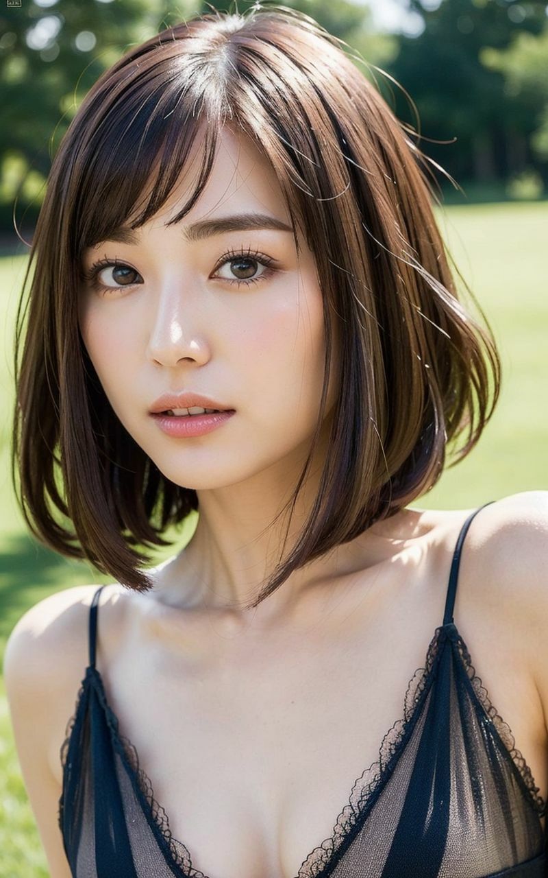 サンプル画像1:AI 美女写真集 薄着の彼女(Yoshi.Ai) [d_306829]