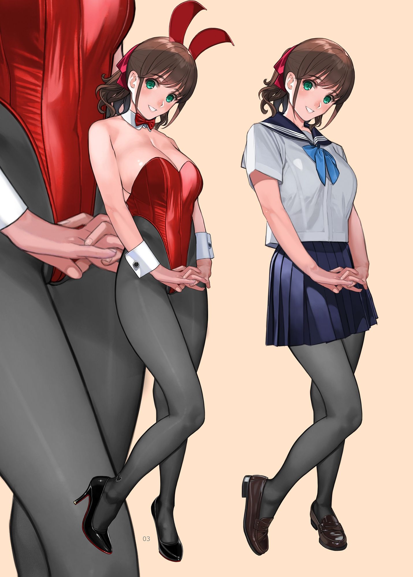 サンプル画像2:うさぎちゃんと遊ぼう(LilyLilyRose) [d_307075]