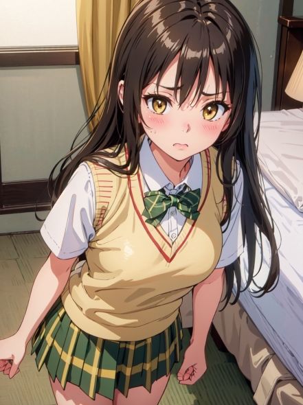 サンプル画像1:膣出ししてくれませんか？-古手川 唯（To LOVEる）-(Mr.Eの研究室) [d_307235]