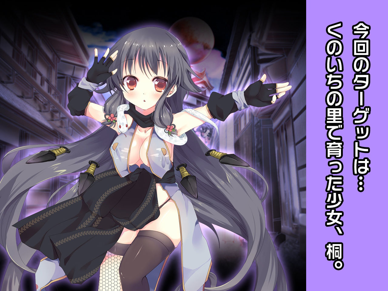 サンプル画像1:桐 〜ヒロイン絶滅計画より〜 勝気なヒロインを悪堕ちさせよ！(チェリーポンド) [d_307322]