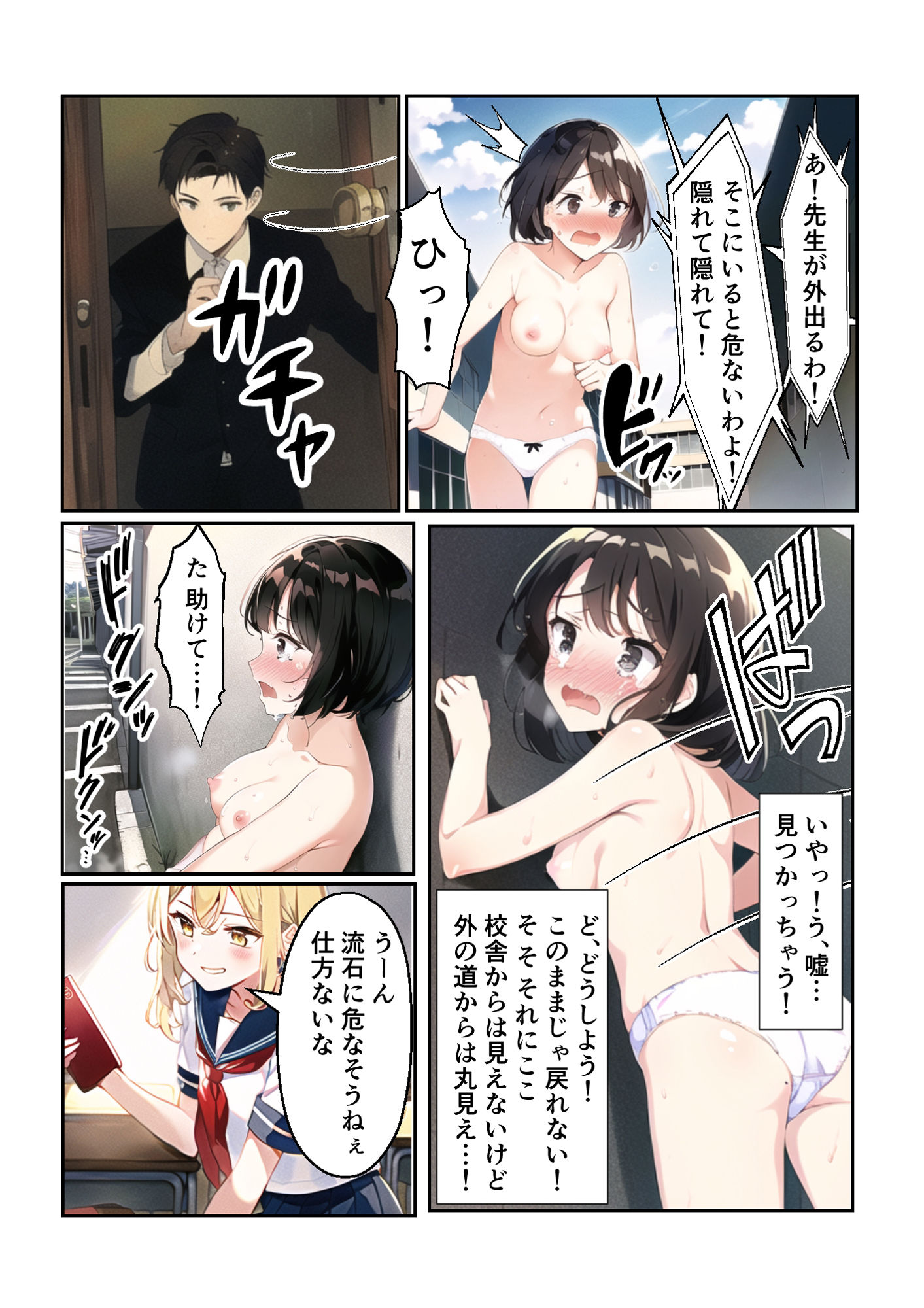 サンプル画像5:浅石来海の受難4(朝露まほし) [d_307651]