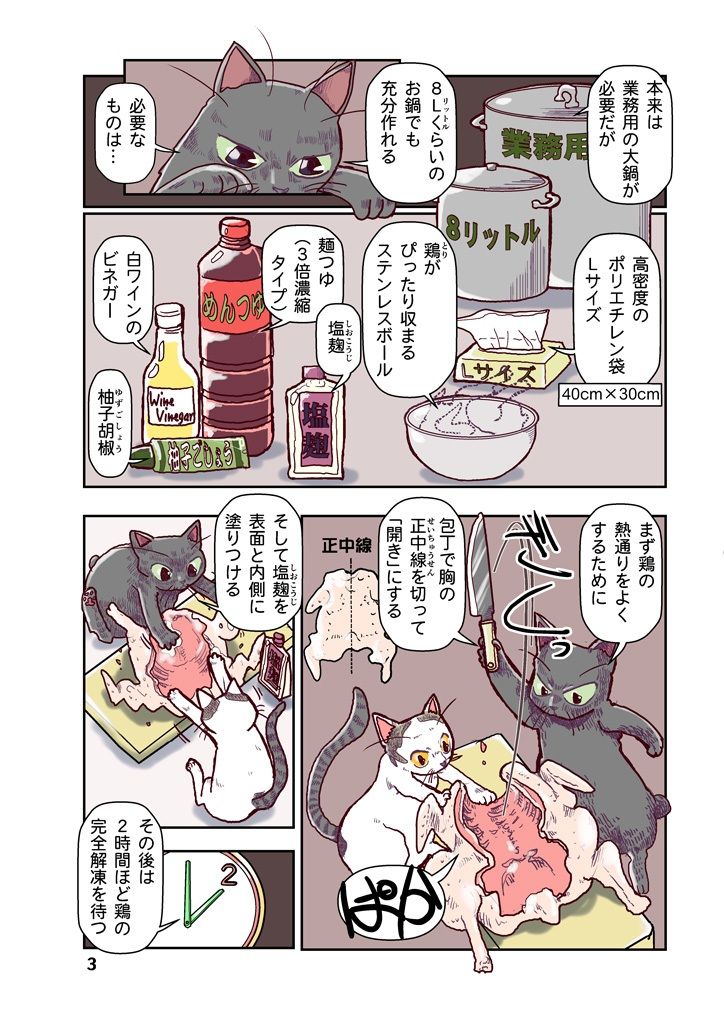 サンプル画像3:ねこねこくっきんぐ(まるちぷるCAFE) [d_309064]