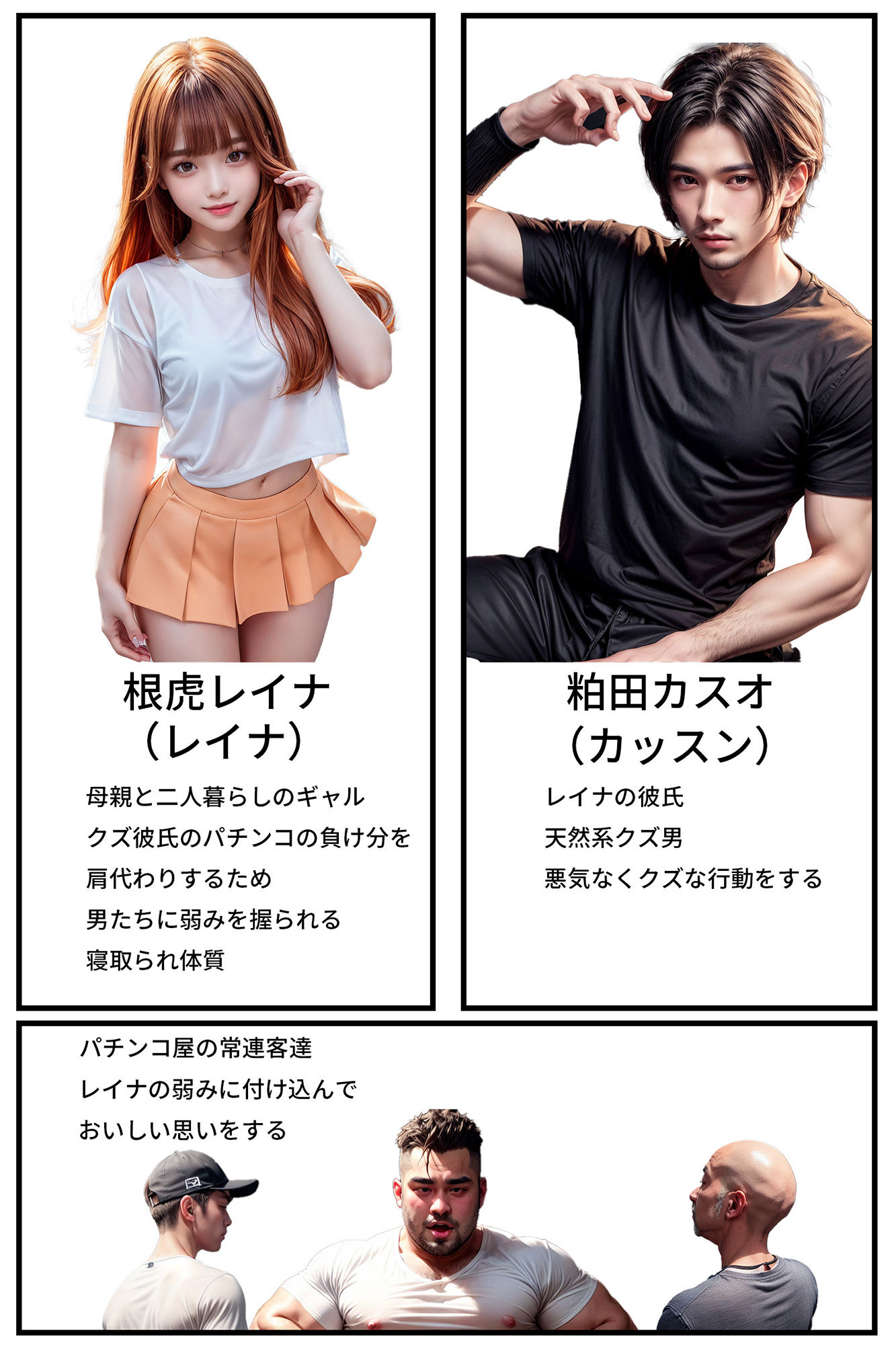 サンプル画像2:ネトラレイナ パチンコ編(銀猫電子) [d_309200]