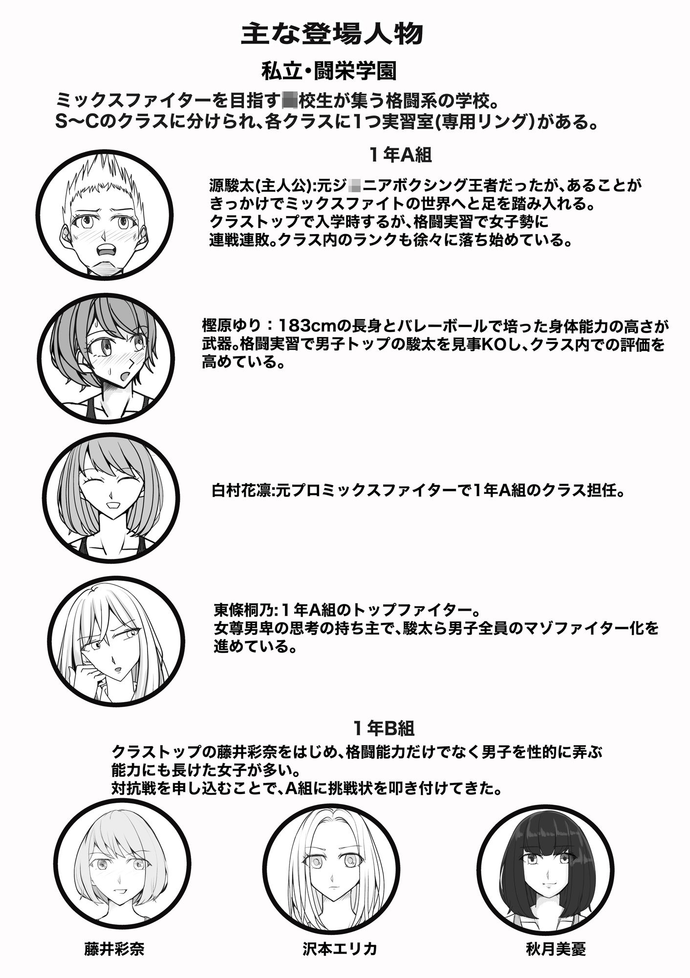 サンプル画像1:M-ファイトスクール4〜屈辱の対抗戦2〜(ジュン) [d_309415]