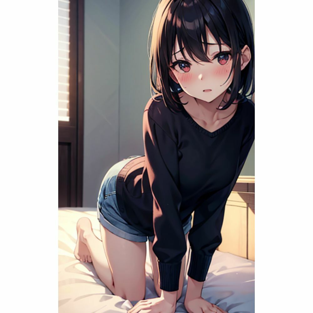 サンプル画像3:親の再婚で可愛い姉妹ができました(愛AI) [d_309439]