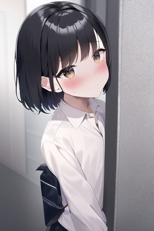 サンプル画像4:ほんのり赤面した貧乳JKがナニかを隠してる仕草のせいで余計にえっち要素が増してしまう集(変態ベイビー) [d_309736]