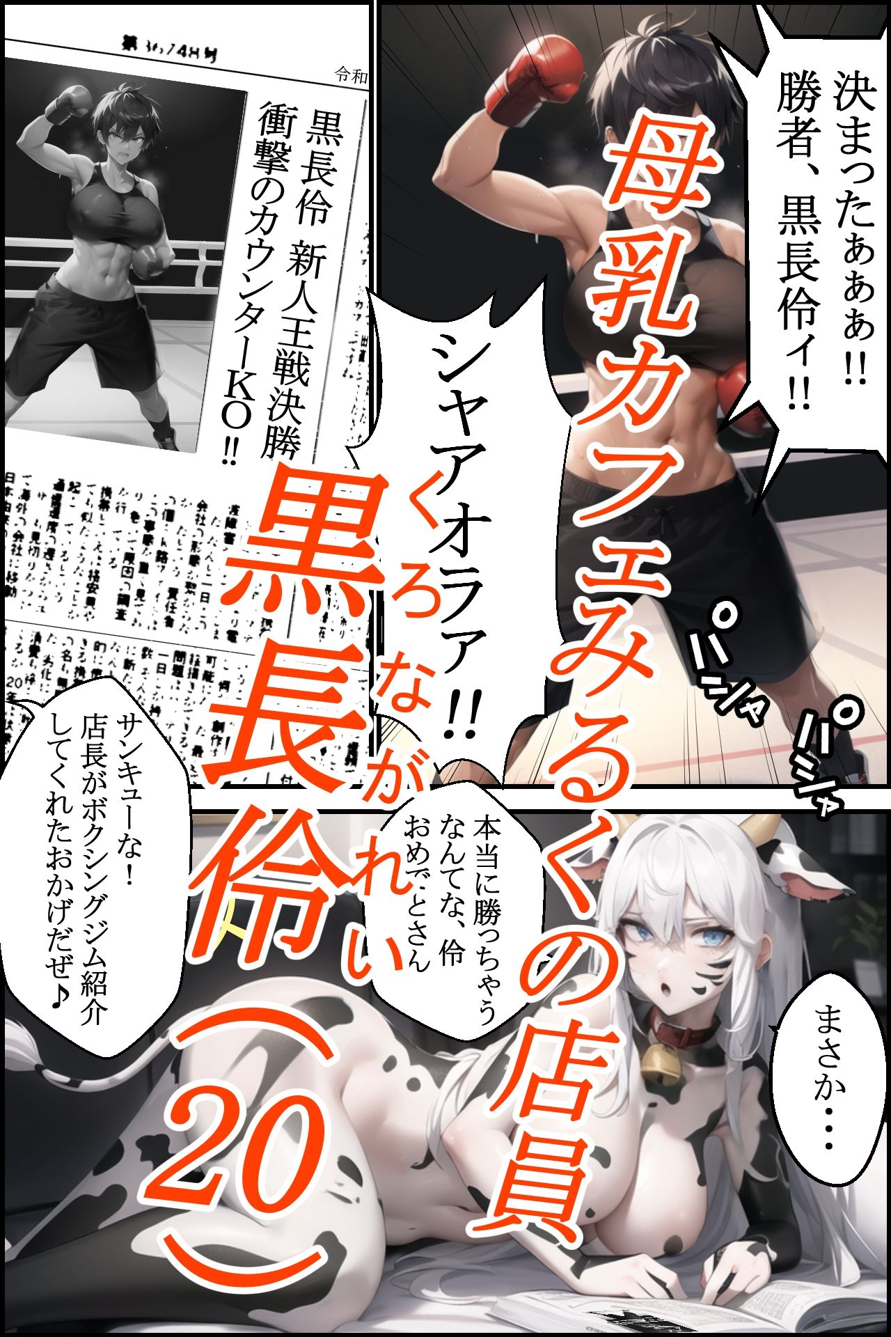 サンプル画像2:母乳カフェみるく 2日目(Rabbit ears) [d_309745]