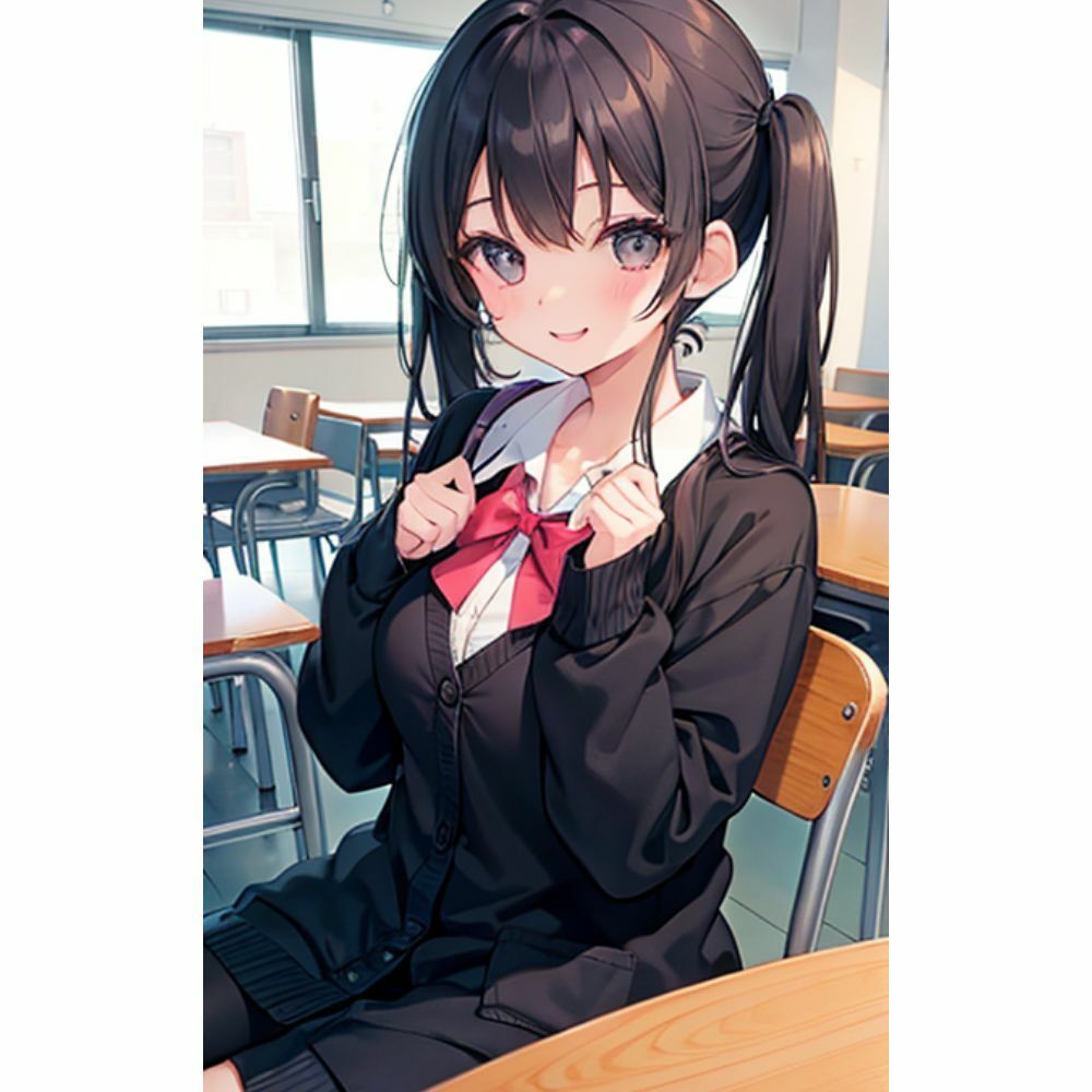 サンプル画像2:ツインテール美少女(美少女) [d_310084]