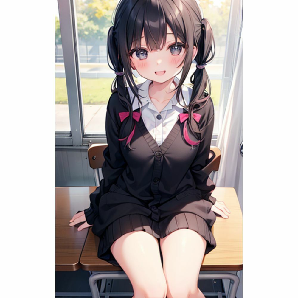 サンプル画像5:ツインテール美少女(美少女) [d_310084]